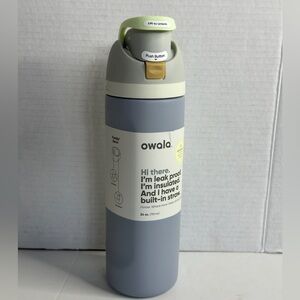 Owala 24oz Stainless Steel Water Bottle color: Coaster Cottage